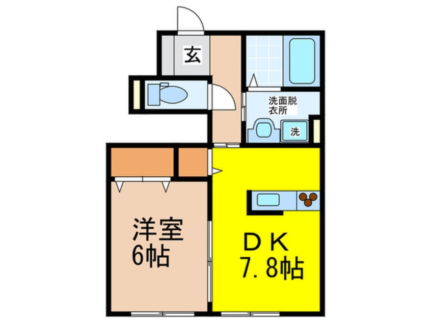 間取図 ドゥジエーム