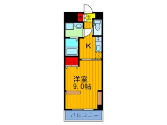 間取図 プレシス枚方