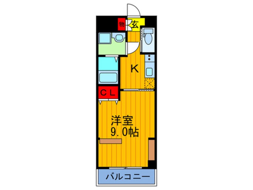 間取図 プレシス枚方