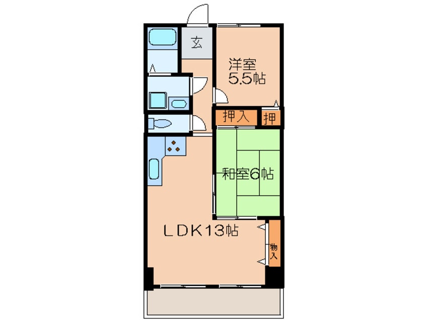間取図 リアライズ高槻