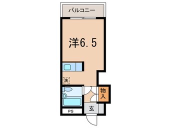 間取図 ﾓﾝﾃﾒｰﾙ学園前