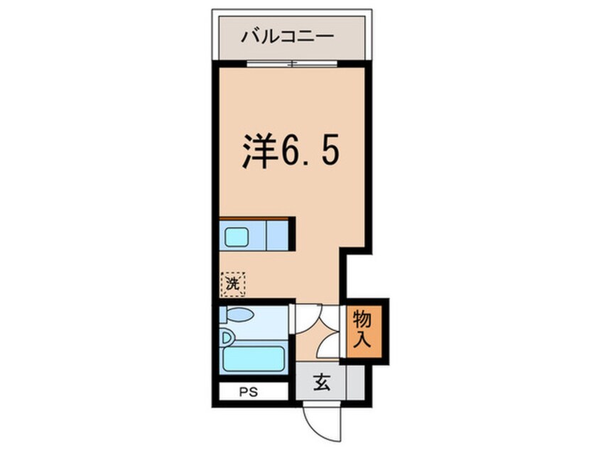 間取図 ﾓﾝﾃﾒｰﾙ学園前