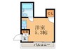 α淀川 1Rの間取り