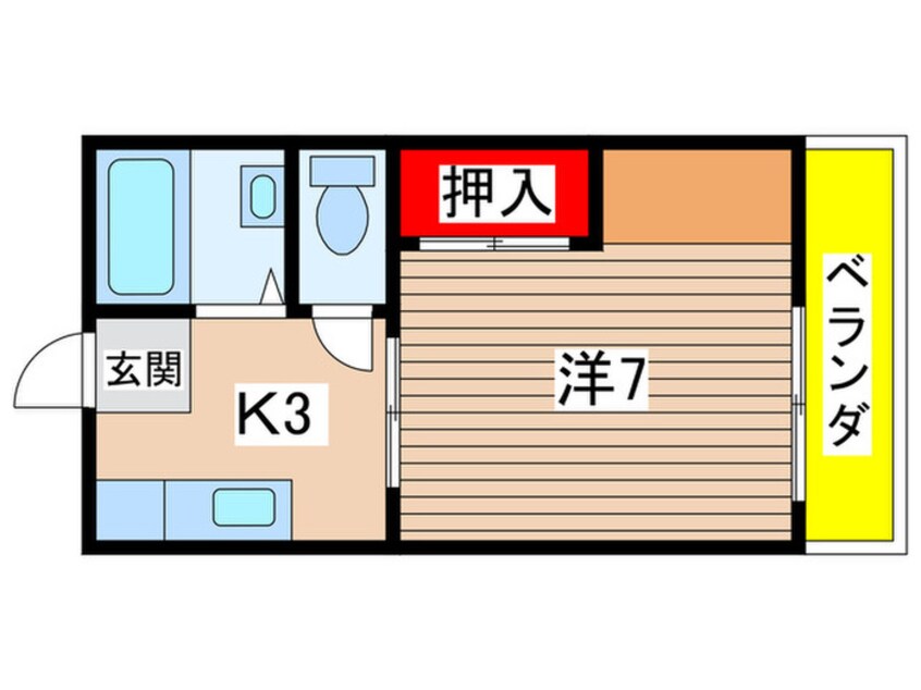 間取図 フォーレス嵐山