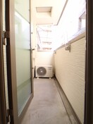室内からの展望 くすのきアパートメントⅡ