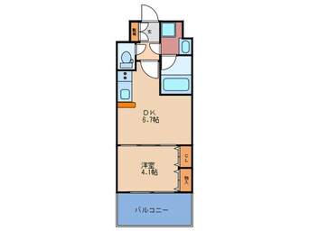 間取図 Choei65 プレジオ中津