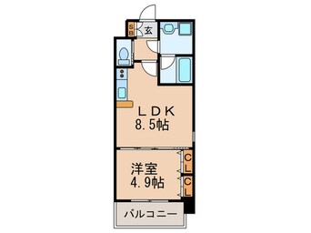 間取図 Choei65 プレジオ中津