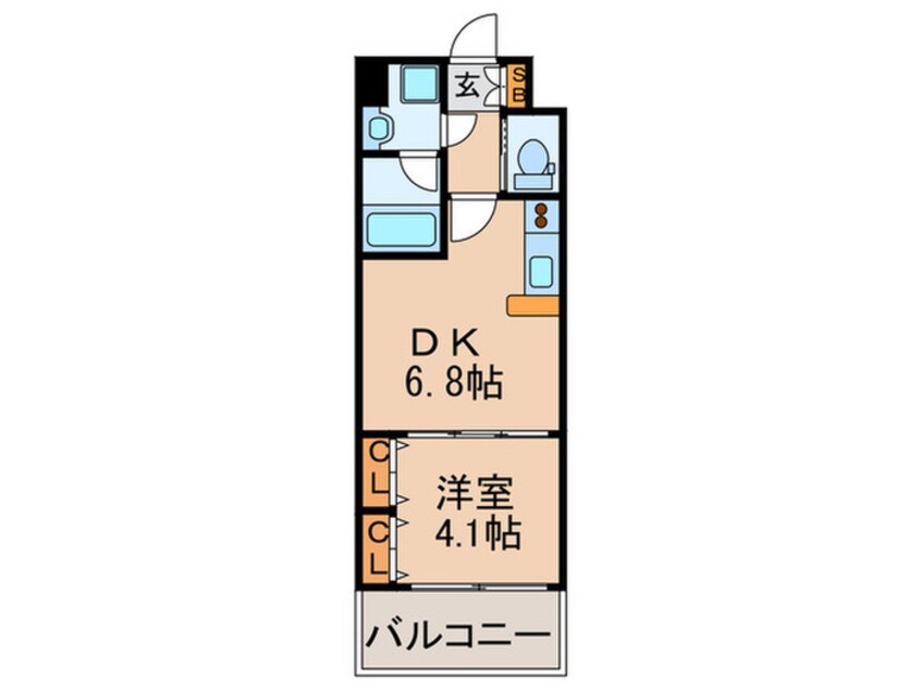 間取図 Choei65 プレジオ中津