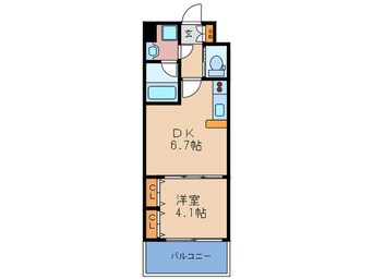 間取図 Choei65 プレジオ中津