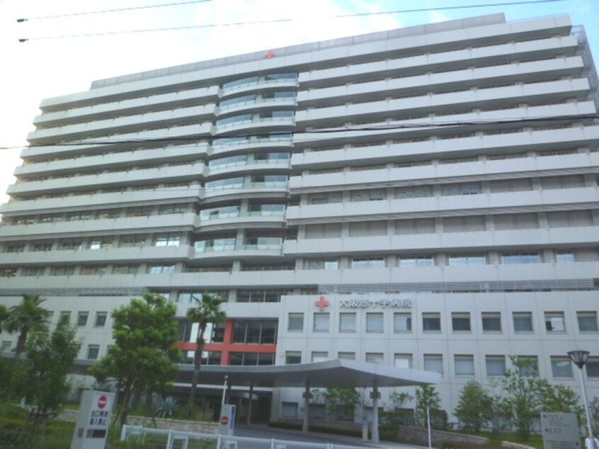 大阪赤十字病院(病院)まで560m ＯＲＧ　ＵＥＭＡＣＨＩ