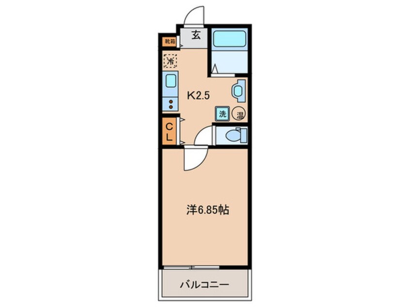 間取図 East Field