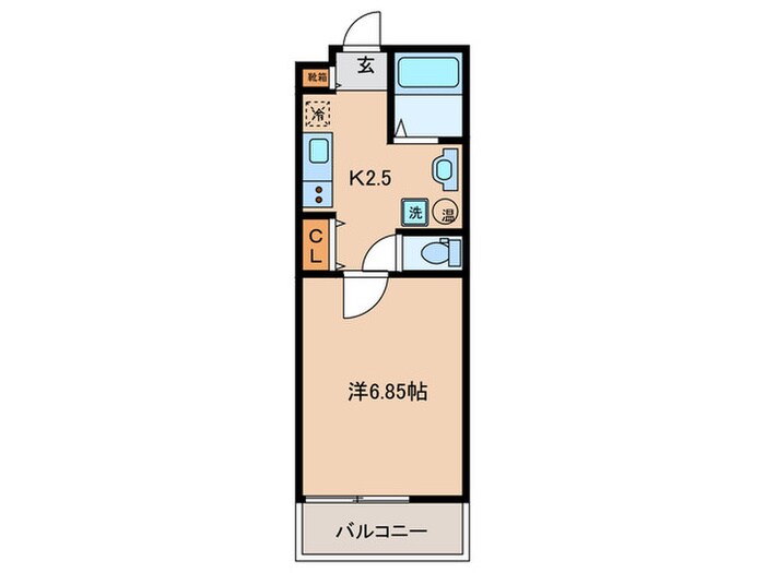 間取り図 East Field