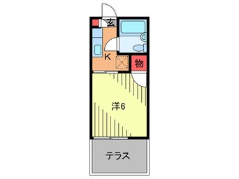 間取図 ラムズ昭和町