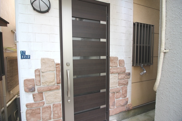 エントランス部分 松尾様一戸建