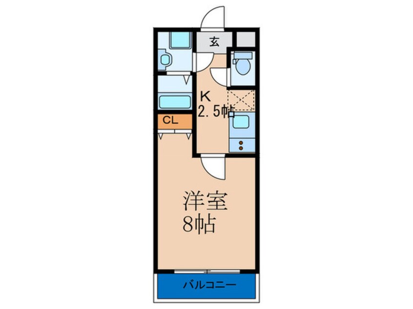 間取図 パーラム野田