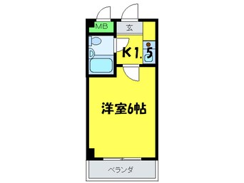 間取図 プレアール櫛屋町