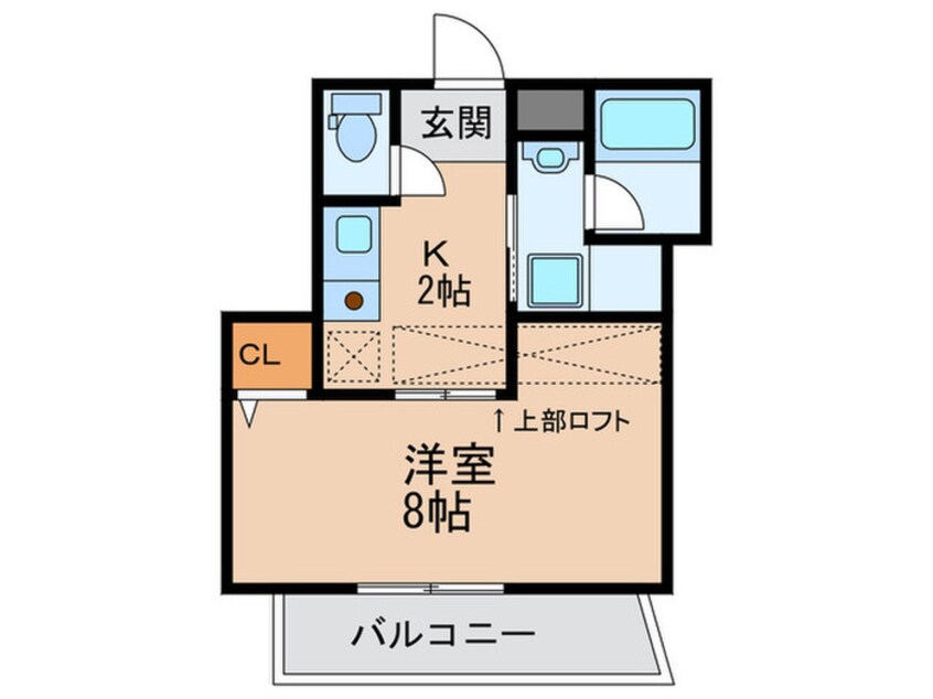 間取図 ＣＩＴＹ　ＳＰＩＲＥ美章園