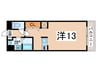 ベロ－ナ 1Rの間取り
