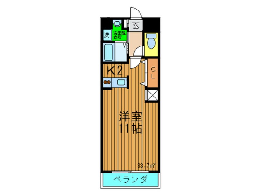 間取図 ベロ－ナ