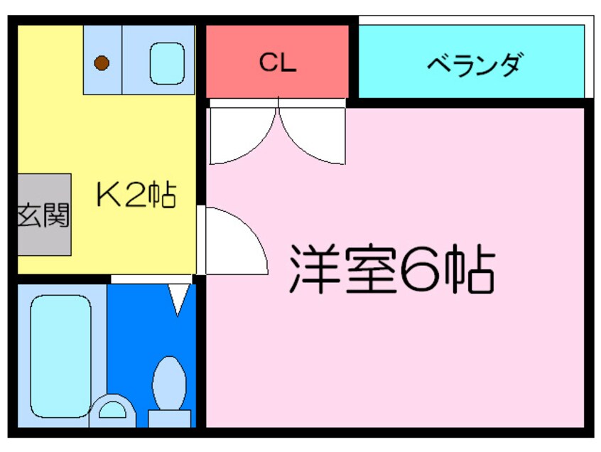 間取図 プランド－ル新森