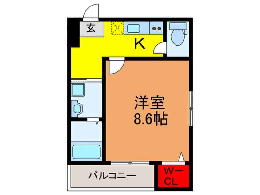 間取図 Lotus Vista Izumi