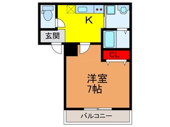 間取図 Lotus Vista Izumi