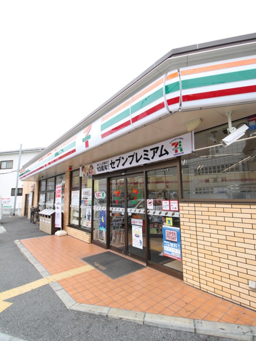 セブンイレブン大阪桃谷3丁目店(コンビニ)まで88m ダイヤモンドフジ桃谷