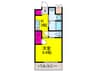 rest hirano 1Kの間取り
