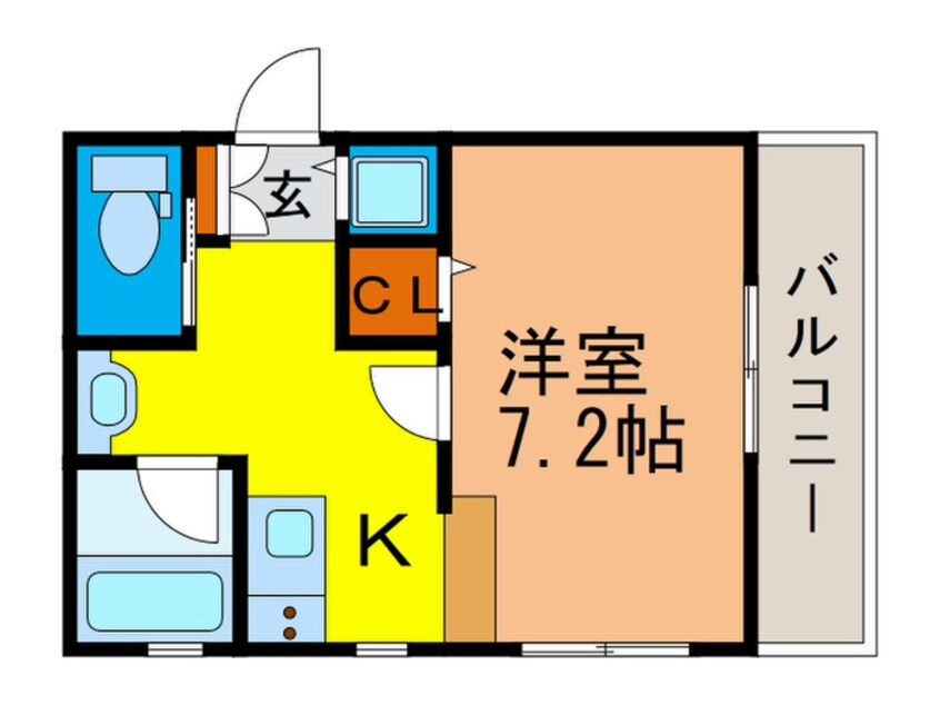 間取図 グローリー花屋敷