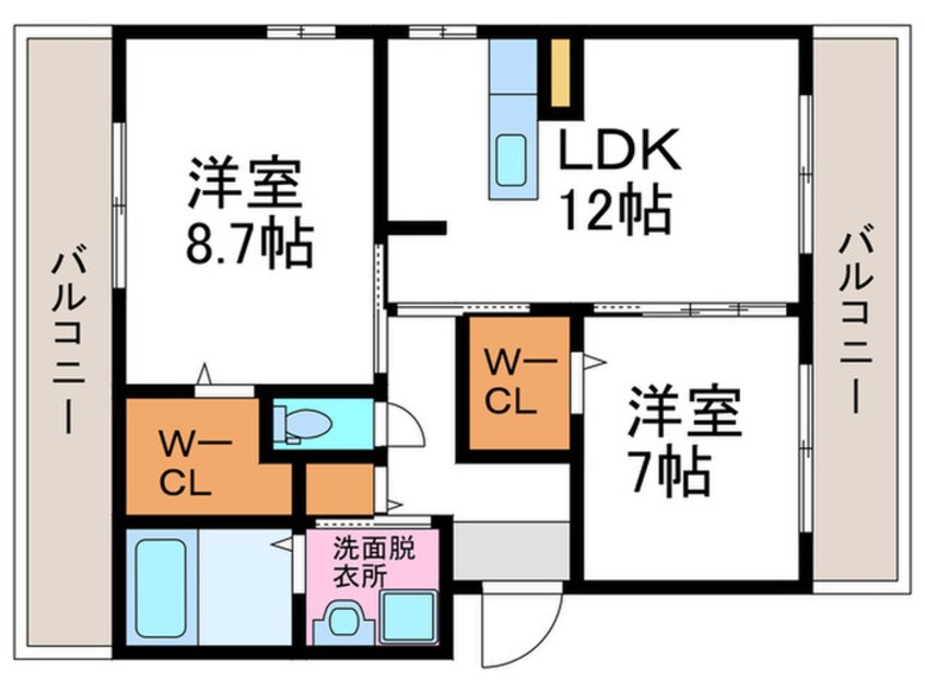 間取図 ストラ－ダ
