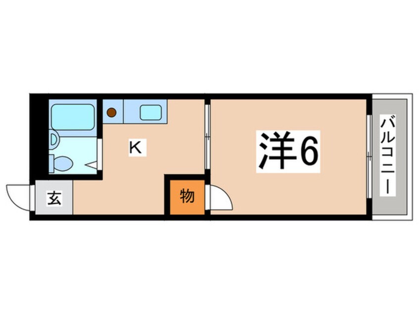 間取図 シャト－エソ－ル