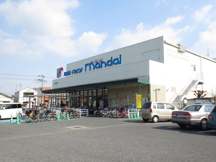 万代　松原駅前店(スーパー)まで45m メゾンドソレイユ太田