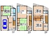 平野上町貸家 5LDKの間取り