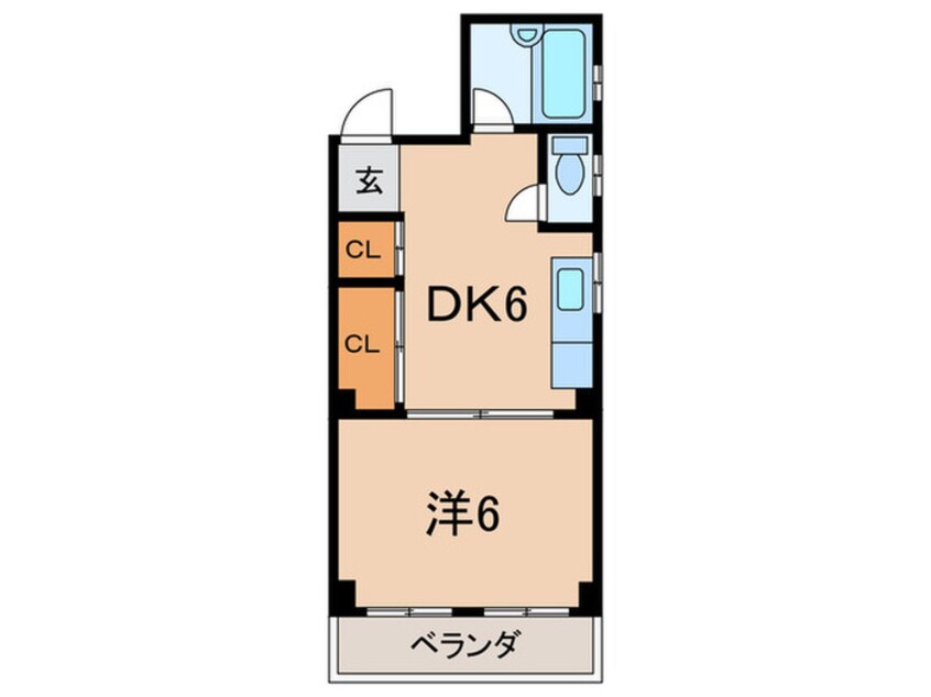 間取図 ライフプラザ今津