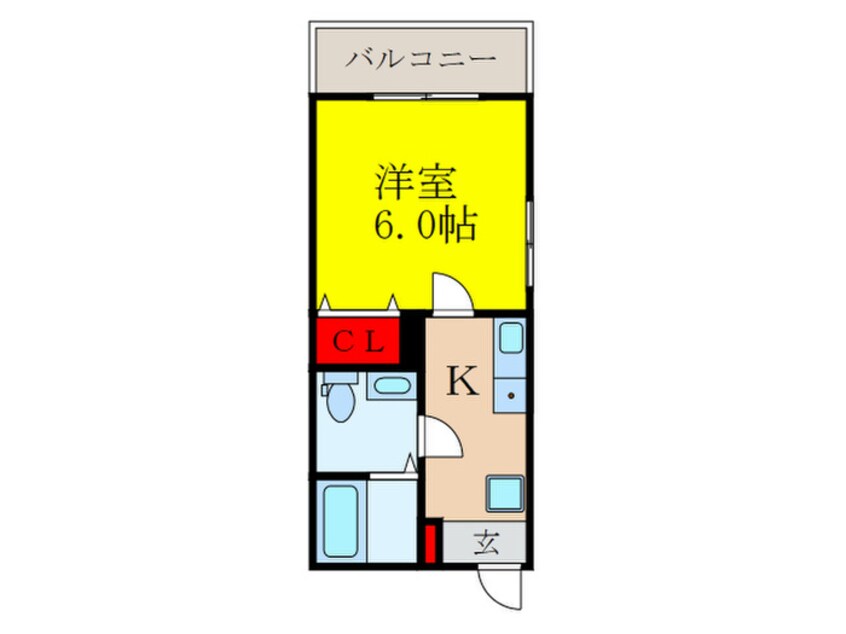 間取図 レジア大桐