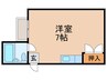 メゾン・ド・アリス 1Rの間取り