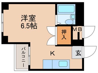 間取図 ﾒﾛﾃﾞｨﾊｲﾑ