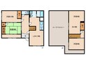 東朝霧丘戸建の間取図
