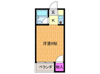 間取図 アルテ・ハイム帝塚山東