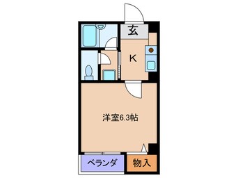 間取図 フォ－レストハイム森本