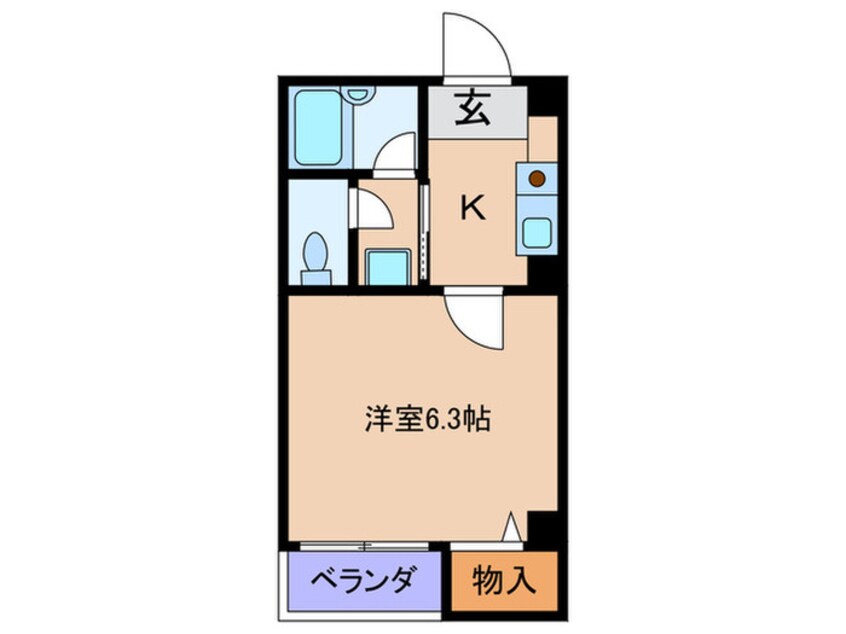 間取図 フォ－レストハイム森本