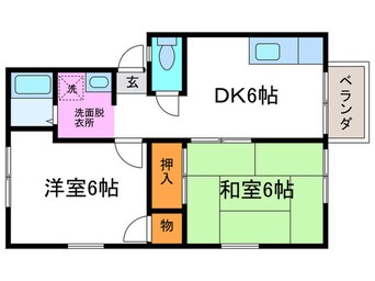 間取図 エステートピア若林