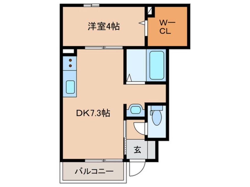 間取図 サンガーデン高津橋