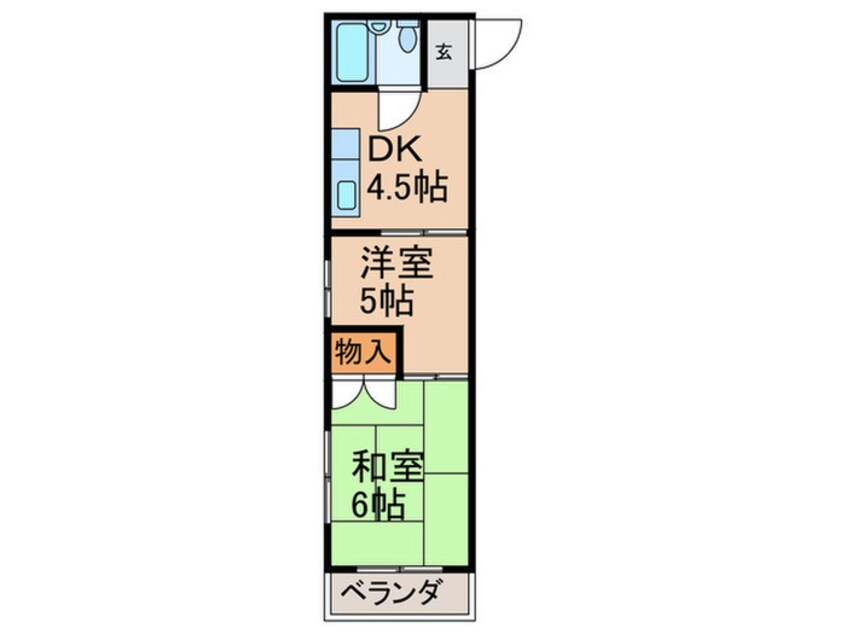 間取図 プレアール住之江公園Ⅳ