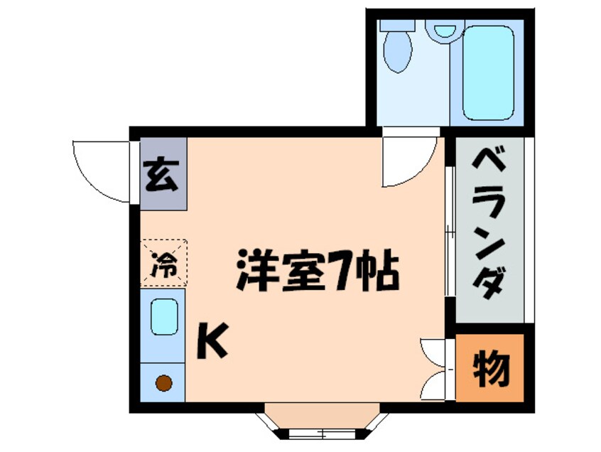 間取図 パビヨン南草津