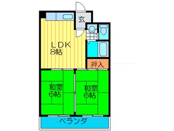 間取図 ジョイテルⅢ