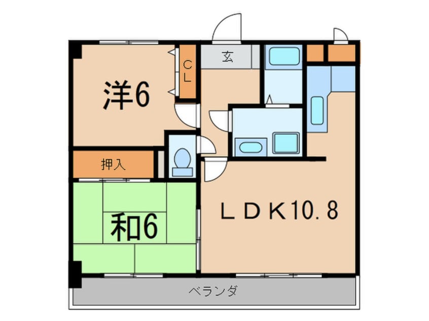 間取図 シティオ　ボヌール