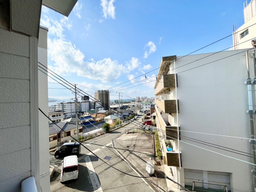 室内からの展望 ハイムオークラ