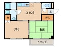 双葉マンションの間取図
