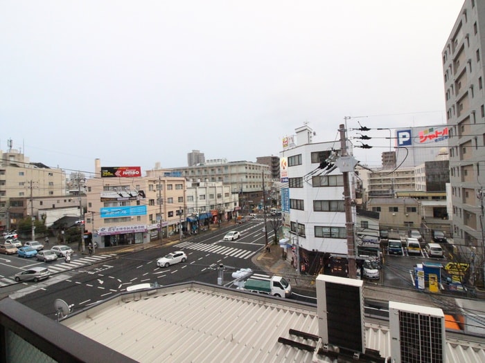 室内からの展望 双葉マンション